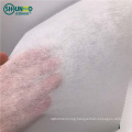 SGS SVHC tested 90%Polyester / 10% Viscose crisp eas tear away embroidery backing paper chemical bond nonwovens